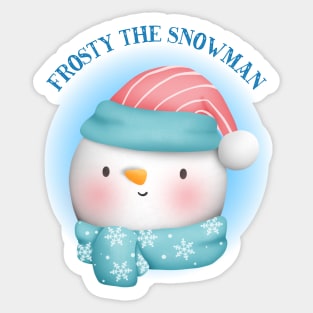 Frosty The Snowman Sticker